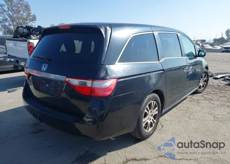 2013 Honda Odyssey Ex из США, поврежденный, VIN 5FNRL5H48DB013749
